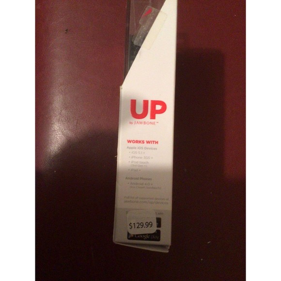 UP Jawbone JBR52a-LG Fitness Calories Exercise Activity Tracker LARGE Black NEW - Picture 6 of 7